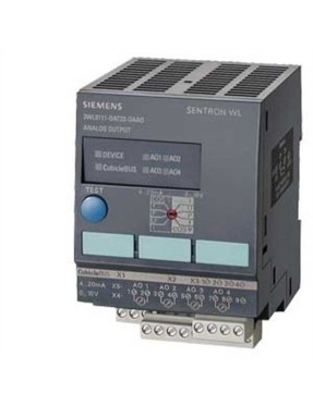 Siemens 3Wl9111 0At23 0Aa0 Sentron Wl Açık Tip Otomatik Şalterler İçin Cubıclebus Modülü Analog Çıkış Modül