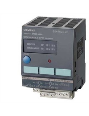 Siemens 3Wl9111 0At20 0Aa0 Sentron Wl Açık Tip Otomatik Şalterler İçin Cubıclebus Modülü Dijital Çıkış Modü
