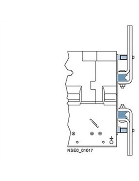 Siemens 3Wl9111 0An41 0Aa0 3Wl Aksesuar Önden Bara Bağlantı Parçası İçin Destek Parçası Boy I