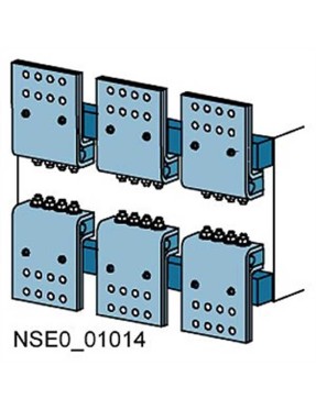 Siemens 3Wl9111 0An08 0Aa0 3Wl Aksesuar Önden Bara Bağlantı Parçası Çift Delikli Alt Veya Üst Kısım Boy I 12