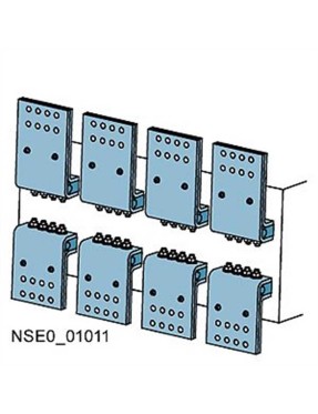Siemens 3Wl9111 0Al61 0Aa0 3Wl Aksesuar Önden Bara Bağlantı Parçası Çift Delikli Alt Kısım Boy Iı 2000A E Ka