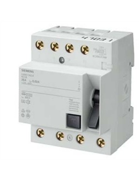 Siemens 5Sm3348-0 Hata Akımı Koruma Anahtarı-Fı (Kaçak Akım Koruma Rölesi)- 100A- 400V- 30Ma- Trifaze- 3Faz