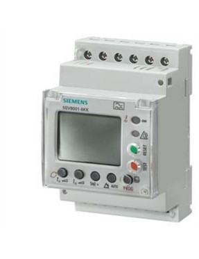 Siemens 5Sv8001-6Kk Digital Kaçak Akım Koruma Kombinasyonu Açtırma Rölesi
