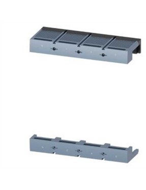 Siemens 3VA9601-0WD40 3Va Serisi Kompakt Güç Şalteri Aksesuarı, Terminal Kapakpağı, Kısa, 4 Kutuplu Güç Şalteri İçin, 3Vm15/25