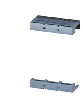 Siemens 3VA9601-0WD30 3Va Serisi Kompakt Güç Şalteri Aksesuarı, Terminal Kapakpağı, Kısa, 3 Kutuplu Güç Şalteri İçin, 3Vm15/25