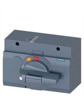 Siemens 3VA9467-0EK11 Güç Şalteri Aksesuarı Önden Tahrik Mekanizması Komple 3Va2 400A 630A Standart Gri