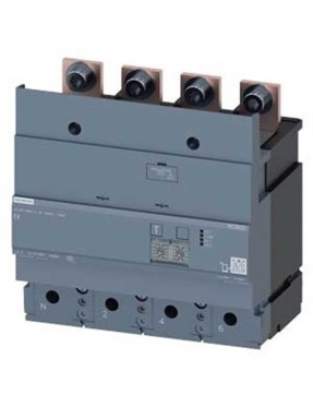 Siemens 3VA9324-0RL30 Sentron 3Va Kapak Akım Koruma Cihazları 3Va2 Alta Montajlı Trip Ünitesi Altı 4 Kutuplu