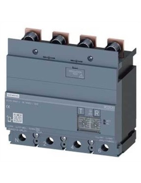 Siemens 3VA9214-0RL20 Sentron 3Va Kapak Akım Koruma Cihazları 3Va12 Alta Montajlı Trip Ünitesi Altı 4 Kutup