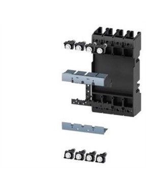 Siemens 3VA9124-0KP00 3Va Serisi Kompakt Güç Şalteri Aksesuarı Soketli Şalter Yapı Seti 4 Kutuplu 3Va2 100A