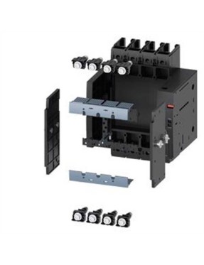Siemens 3VA9124-0KD00 3Va Serisi Kompakt Güç Şalteri Aksesuarı Çekmeceli Şalter Yapı Seti 4 Kutuplu 3Va2 10