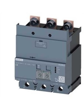 Siemens 3VA9123-0RL30 Sentron 3Va Kapak Akım Koruma Cihazları 3Va2 Alta Montajlı Trip Ünitesi Altı 3 Kutuplu
