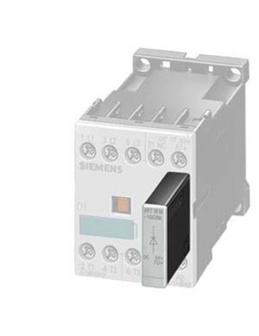 Siemens 3RT1916-1CC00 RC Elemanı, 48...127V AC / 70...150V DC Aşırı Gerilim Koruyucu, Kontaktörlere Montaj İçin, S00 Boy Muadili 3RT2916-1CC00