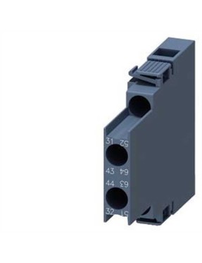 Siemens 3RH2921-1DA11 3RT2 ve 3RH2 Kontaktörleri̇ İçin Yardımcı Kontak Bloğu 1NC+1NO Yandan Montaj Vidalı