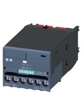 Siemens 3RH2914-1GP11 3RT2 ve 3RH2 Kontaktörleri̇ İçin Yardımcı Kontak Bloğu 24 VDC Ön Taraftan Montaj Vidalı