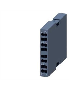 Siemens 3RH2921-1DA02 3RT2 Kontaktörleri̇ İçin Yardımcı Kontak Bloğu 1NO+1NC Yandan Montaj Vidalı