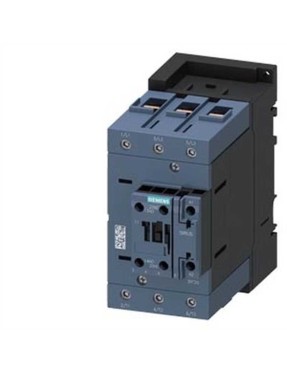 Siemens Sirius Kontaktör 3RT2047-1NB30 55kW 110A 33VAC/DC 1NO+1NC Vida Bağlantılı S3 Boy 3 Kutuplu AC-3E/AC3