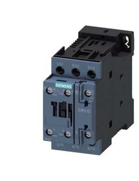 Siemens Sirius Kontaktör 3RT2023-1BW40 4kW 9A 48VDC 1NO+1NC Vida Bağlantılı S0 Boy 3 Kutuplu AC-3E/AC3