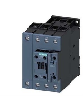Siemens Sirius Kontaktör 3RT2336-1AL20 60A 230VAC Şebeke Gerilimi 400V 1NO+1NC Vida Bağlantılı S2 Boy 4 Kutuplu AC-1