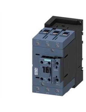 Siemens Sirius Kontaktör 3RT2045-1AB00 37kW 80A 24VAC 1NO+1NC Vida Bağlantılı S3 Boy 3 Kutuplu AC-3E/AC3