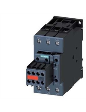 Siemens Sirius Kontaktör 3RT2035-1AP04-3MA0 18.5kW 40A 230VAC 2NO+2NC Vida Bağlantılı S2 Boy 3 Kutuplu AC-3E/AC3