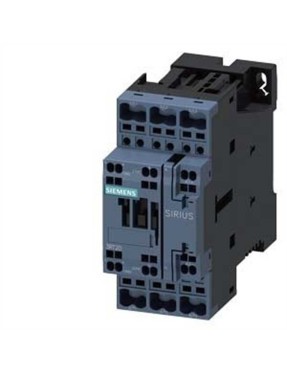 Siemens Sirius Kontaktör 3RT2025-2BB40 7.5kW 17A 24VDC 1NO+1NC Yay Tipi Bağlantı S0 Boy 3 Kutuplu AC-3E/AC3