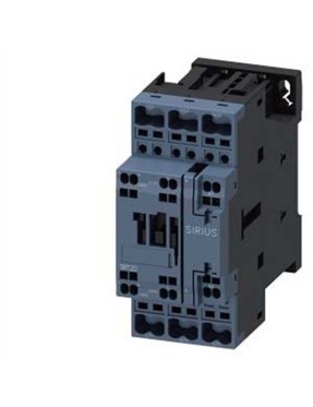 Siemens Sirius Kontaktör 3RT2025-2AP00 7.5kW 17A 230VAC 1NO+1NC Yay Tipi Bağlantı S0 Boy 3 Kutuplu AC-3E/AC3