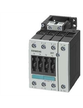 Siemens Sirius Kontaktör 3RT1336-1AP00 39 kW/400V 60A 230VAC 400V S2 Boy 4 Kutuplu AC-1 Muadil 3RT2336-1AP00