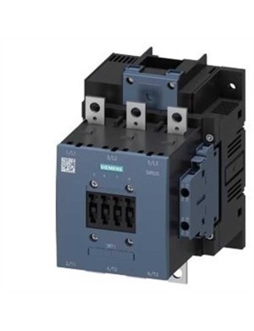 Siemens Sirius Kontaktör 3RT1056-6AP36 90kW 185A 400VAC 220-240VDC 2NO+2NC Vida Bağlantılı 3 Kutuplu AC-3E/AC3