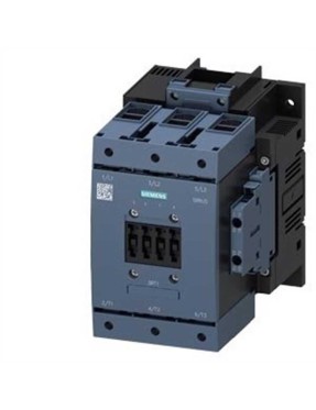 Siemens Sirius Kontaktör 3RT1054-1AB36 55kW 115A 400VAC 23-26VDC 2NO+2NC Vida Bağlantılı 3 Kutuplu AC-3E/AC3