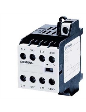 Siemens 3Tg1001 0Bb4 Mini Kontaktör Dc Vida Montajlı 24V Dc 4Kw 8 4A 3No 1Nc