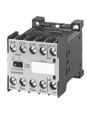 Siemens 3Th2022 0Bb4 Yardımcı Kontaktor 24V Dc 4A 2No 2Nc