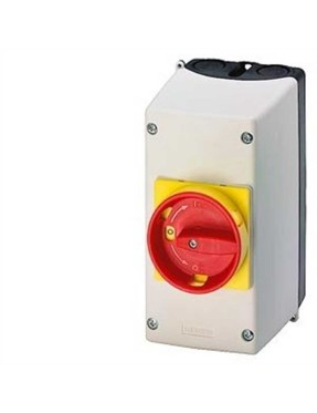 Siemens 3Rv1923 1Fa00 3Rv2 Motor Koruma Şalteri Aksesuarı Muhafaza Kutusu 54Mm Genişlik Acil Stop