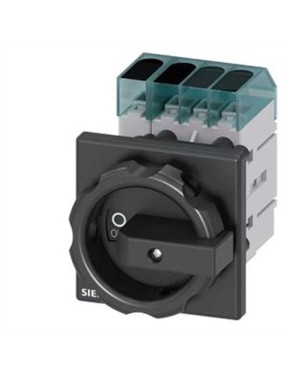 Siemens 3LD3054-0TL51 3LD3 Acil Stop Şalteri 3 Faz Nötr Önden Tespitli Tahrik Kolu Siyah 16A 75 Kw