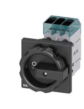 Siemens 3LD3054-0TK51 3LD3 Acil Stop Şalteri Önden Tespitli Tahrik Kolu Siyah 16A 75 Kw