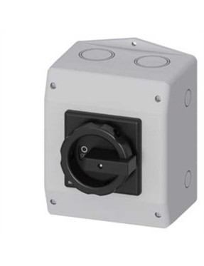 Siemens 3LD2565-0TB51 3LD2 Kutulu Tipler Ip65 Tahrik Kolu Siyah 63A 22 Kw