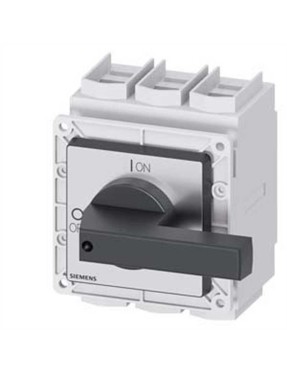 Siemens 3LD2305-0TK11 Acil Stop Şalterleri Önden Tespitli Tahrik Kolu Siyah A160 75 Kw