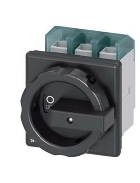 Siemens 3LD2804-0TK51 Acil Stop Şalterleri Önden Tespitli Tahrik Kolu Siyah A125 45 Kw