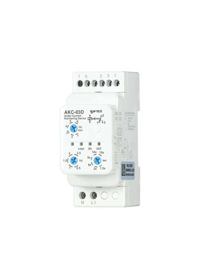 ENTES AKC-03D AKIM KORUMA RÖLESİ ENTES AKC-03D AKIM KORUMA RÖLESİ