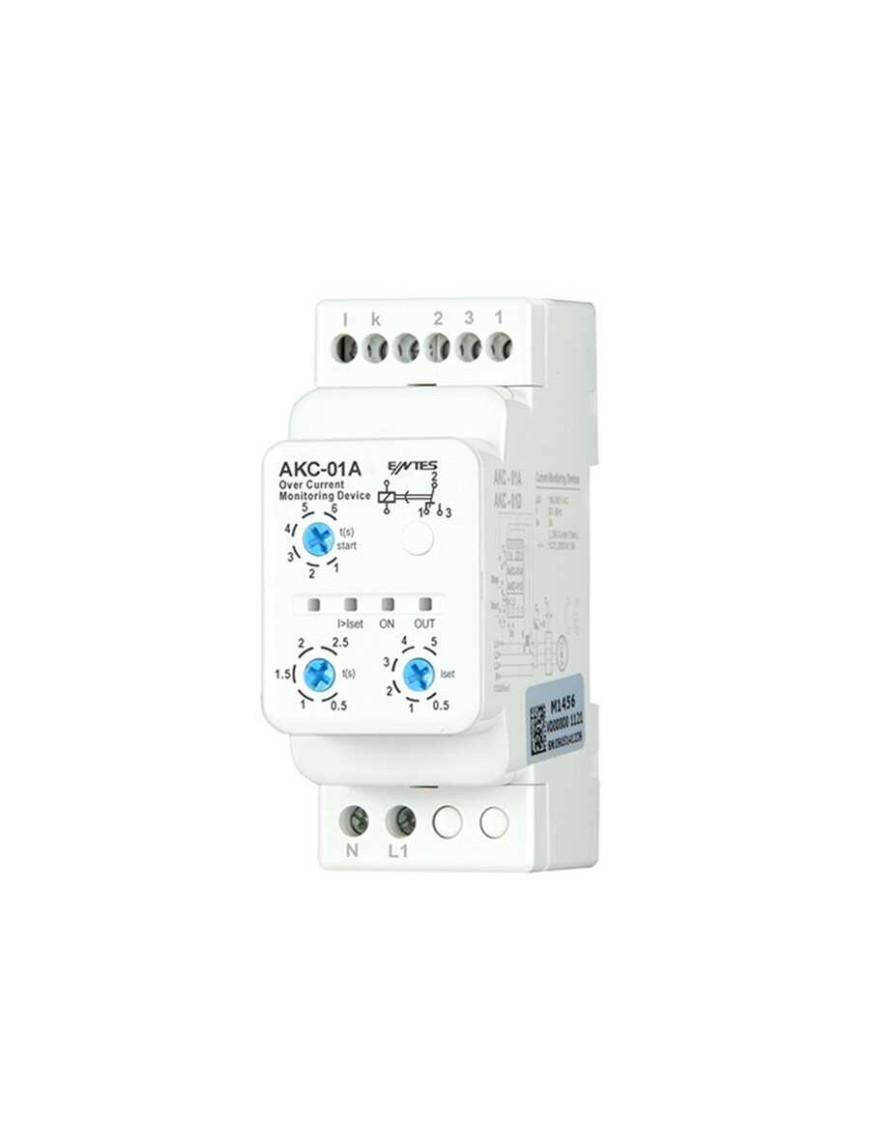 ENTES AKC-01A AKIM KORUMA RÖLESİ ENTES AKC-01A AKIM KORUMA RÖLESİ