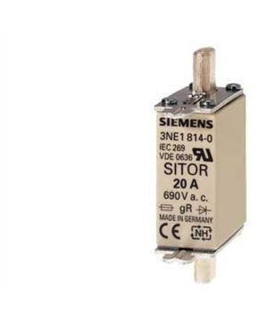 Siemens 3Ne1802 0 Sıtor Sigorta 690V Ac Gr Gs 40A Boy 000