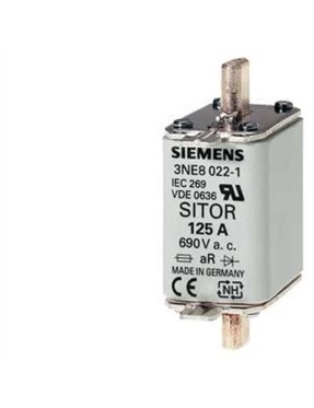 Siemens 3Ne1022 0 Sıtor Sigorta 690V Ac Gr Gs 125A Boy 00
