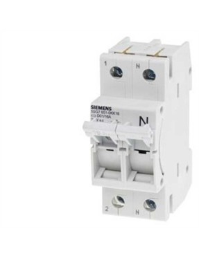 Siemens 5Sg7651 0Kk16 16A N Mınızed Sigortalar 230 400 V Ac D01 Boy İçin 1 N Fazlı 2Te Genişliğinde