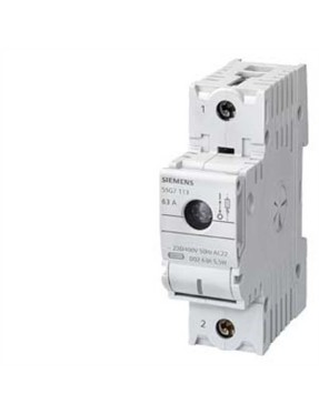 Siemens 5Sg7153 63A N Mınızed Sigortalar 230 400 V Ac D02 Boy İçin 1 N Fazlı 3Te Genişliğinde