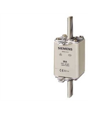 Siemens 3Na3260 Steatit Seramik Gövdeli Nh Bıçaklı Sigorta Buşonu 400A Boy 2 Genişlik 57 8Mm