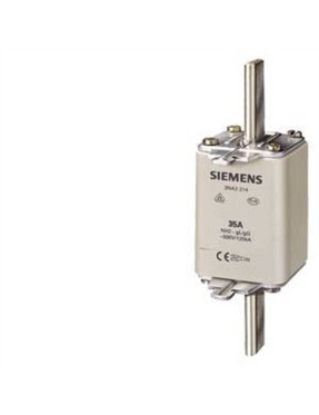 Siemens 3Na3250 Steatit Seramik Gövdeli Nh Bıçaklı Sigorta Buşonu 300A Boy 2 Genişlik 57 8Mm