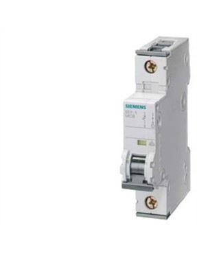 Siemens 5SY4106-6 B Tipi 1 Faz 6A 230/400V 10kA Çabuk Karakterli Otomatik Sigorta