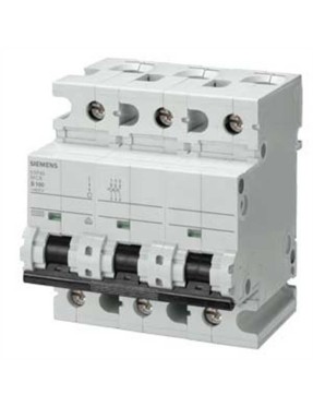 Siemens 5Sp4392 7 125A 3 Fazlı 70Mm Otomat Anahtarlı Otomatik Sigorta 10Ka C Tipi Yavaş Karakterli