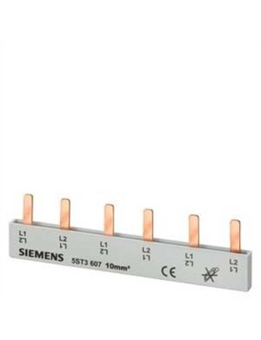 Siemens 5St3704 5Sl6 5Sp4 Ve 5Sy İçin Müşterek Bara 16 Mm2 214 Mm Cu Bara Kapaklı Kesilebilir 2 Fazlı