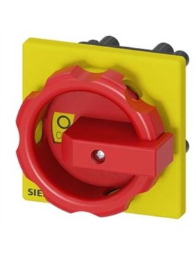 Siemens 3Ld9344-5C 3Ld3 Önden Tespitli Tahrik Mandalı, Sarı/Kırmızı (3Ld3,50 İçin)