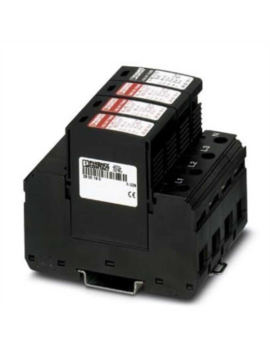 PHOENİX CONTACT 2800184 VAL-MS-T1/T2 335/12,5/3+1 Tip1/2 Yıldırım/Aşırı Gerilim Arestörü PHOENİX CONTACT 2800184 VAL-MS-T1/T2 335/12,5/3+1 Tip1/2 Yıldırım/Aşırı Gerilim Arestörü